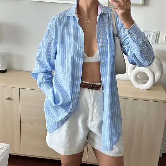 Tommy Hilfiger Striped Acadamia button down shirt - Picture 1 of 8